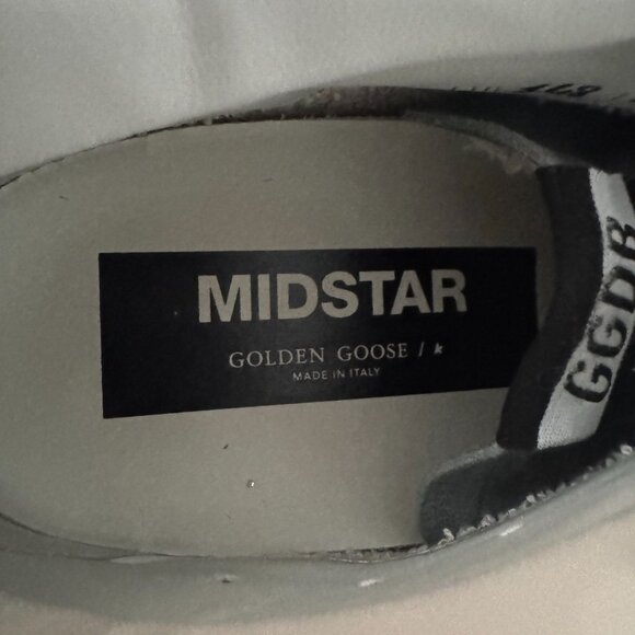 Golden Goose Mid Star Sneakers In Blue/Pink Women's Italy, Size 41 WORN ONCE - Picture 10 of 11